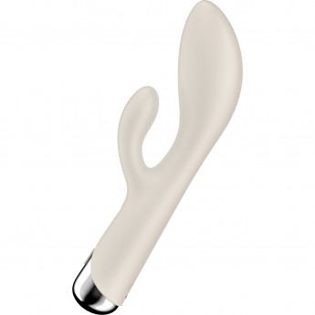 Вибратор-кролик с ротацией SATISFYER SPINNING RABBIT 1 бежевый